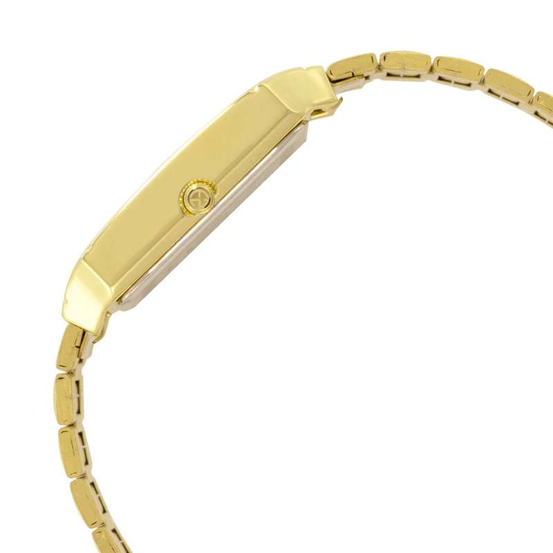 ELIZ ES8744G2GSG SS Caseback & Band Day-Date Men"s Watch