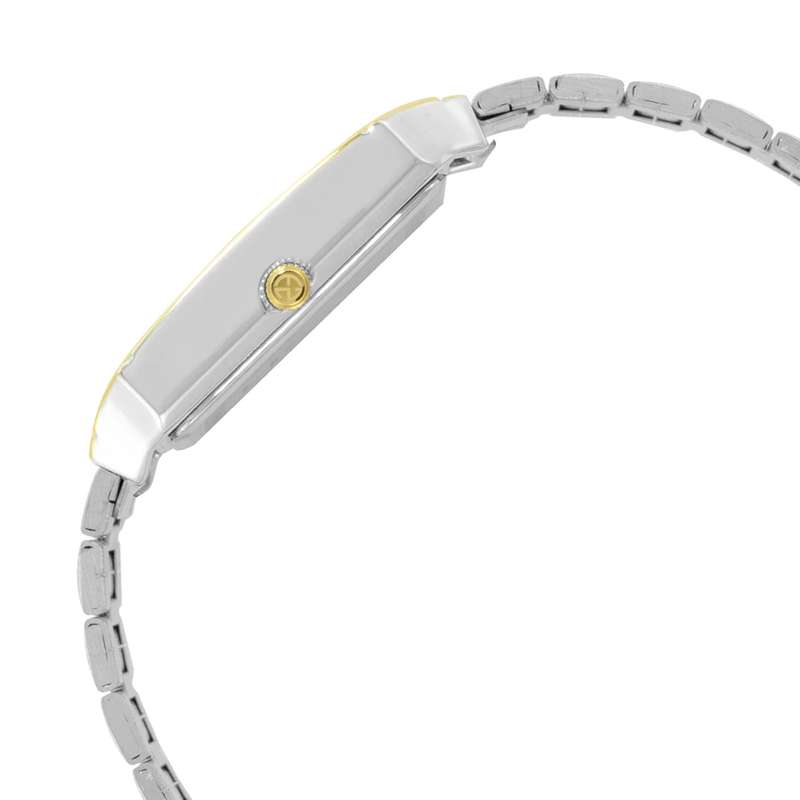 ELIZ ES8744G2TNT SS Caseback & Band Day-Date Men"s Watch