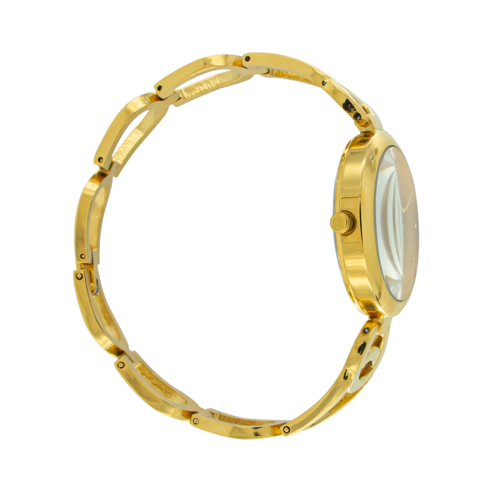 ELIZ ES8761L2GCG Metal Case and Bracelet 3-Hands Women"s Watch