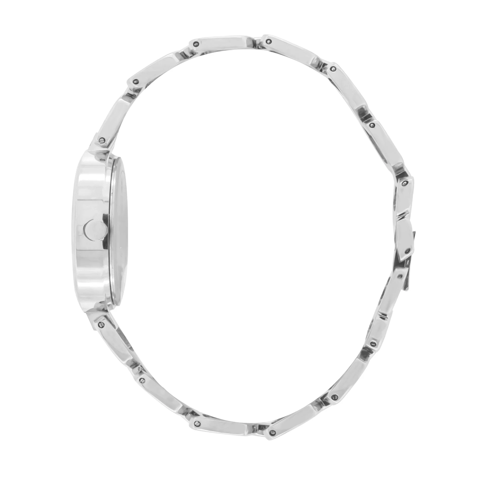 ELIZ ES8762L2SBS Metal Case and Bracelet 3-Hands Women"s Watch