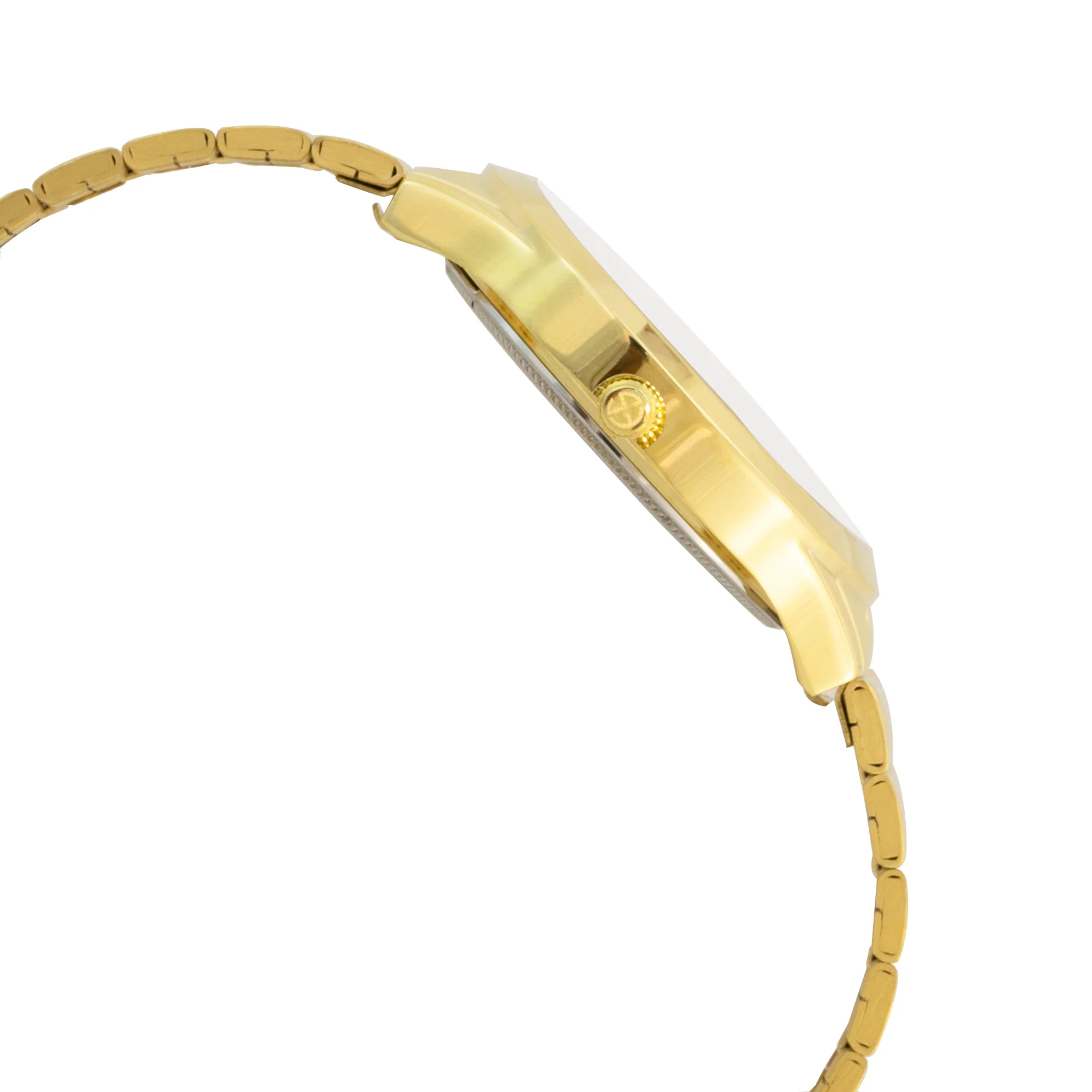 ELIZ ES8769G2GNG SS Caseback & Band Day-Date Men"s Watch