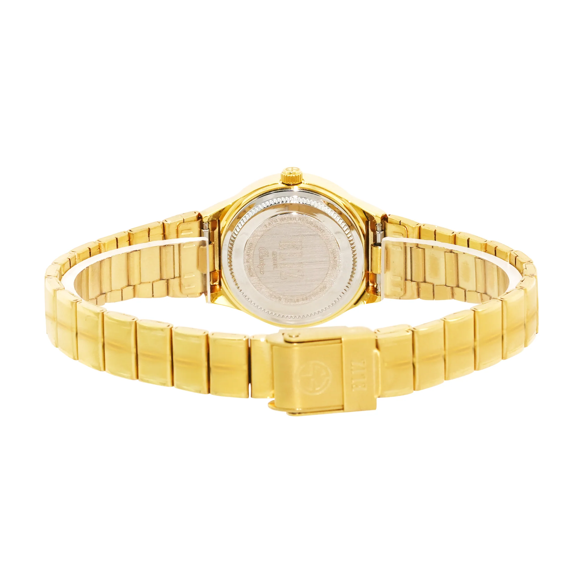 ELIZ ES8769L2GNG SS Caseback & Band Day-Date Women"s Watch