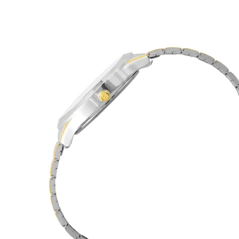 ELIZ ES8801L2TST SS Caseback & Band Day-Date Women"s Watch