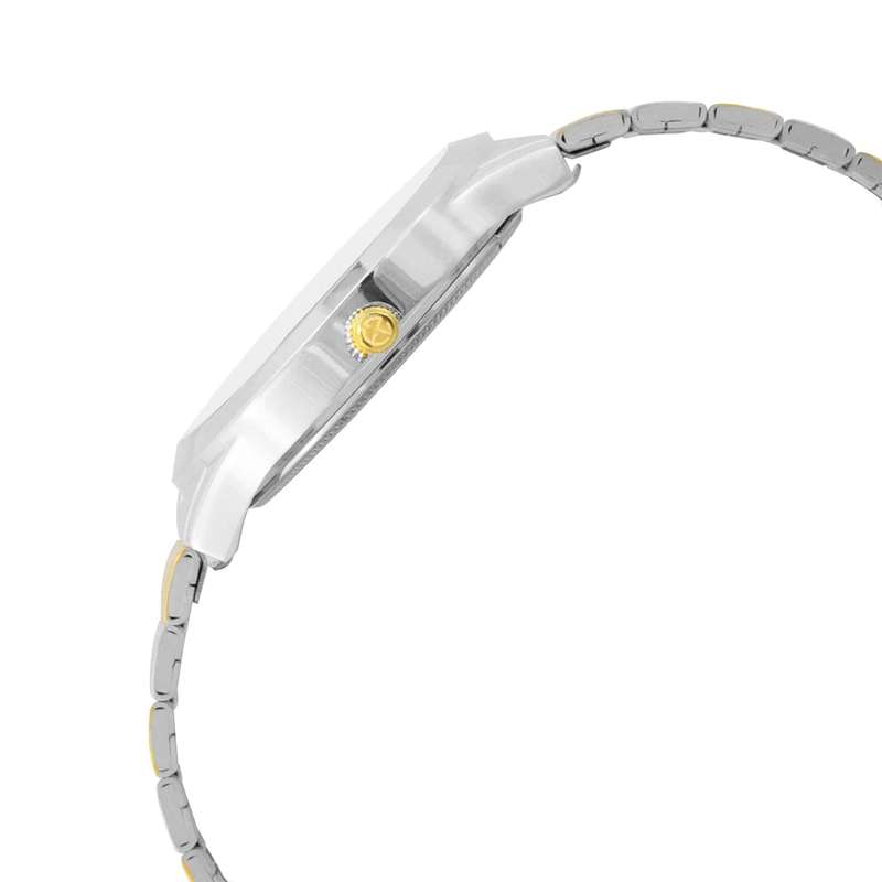 ELIZ ES8803G2TST SS Caseback & Band Day-Date Men"s Watch