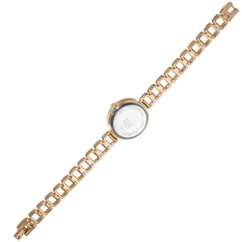 ELIZ ES8826L2RSR Metal Case and Bracelet 3-Hands Women"s Watch