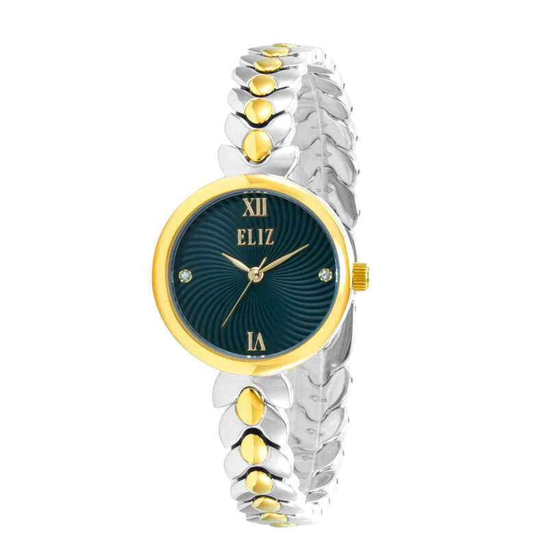 ELIZ ES8827L2TET Metal Case and Bracelet 3-Hands Women"s Watch