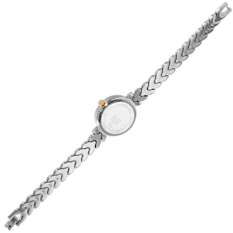 ELIZ ES8827L2TNT Metal Case and Bracelet 3-Hands Women"s Watch
