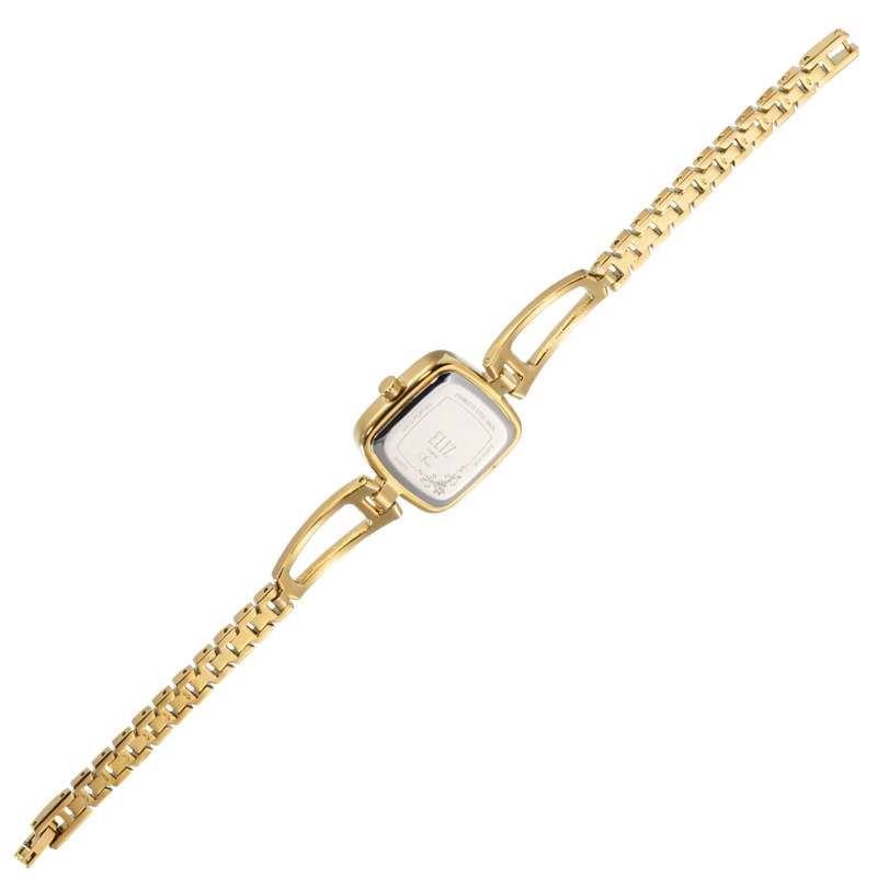 ELIZ ES8828L2GNG Metal Case and Bracelet 3-Hands Women"s Watch