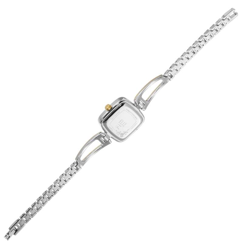 ELIZ ES8828L2TST Metal Case and Bracelet 3-Hands Women"s Watch