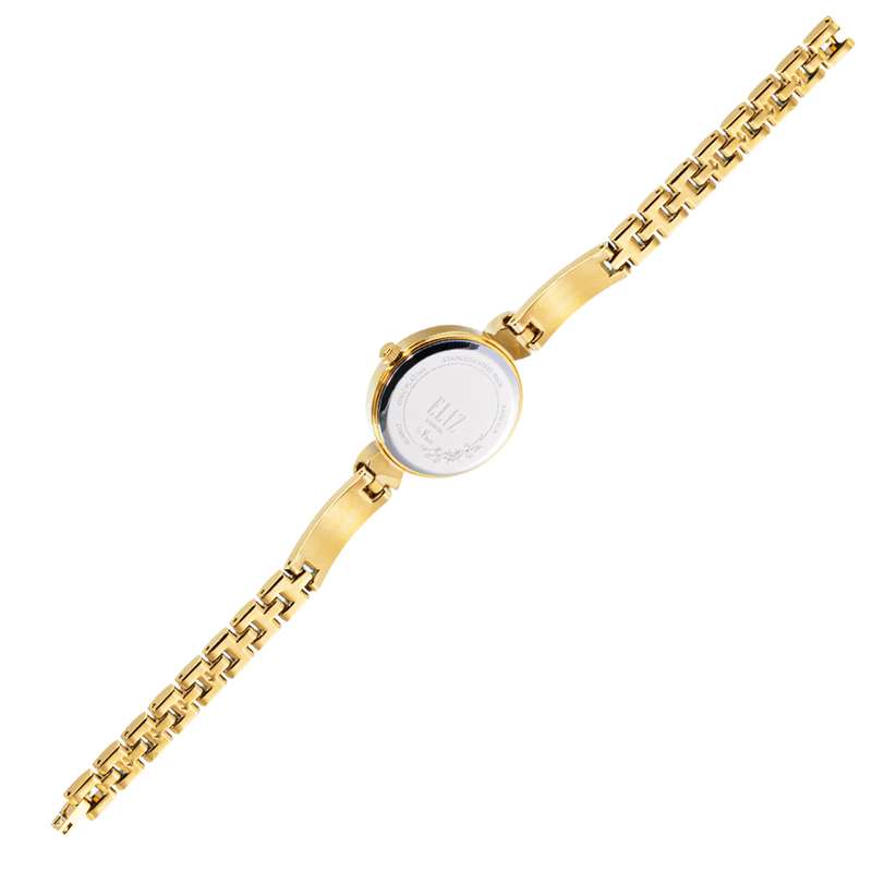 ELIZ ES8829L2GRG Metal Case and Bracelet 3-Hands Women"s Watch