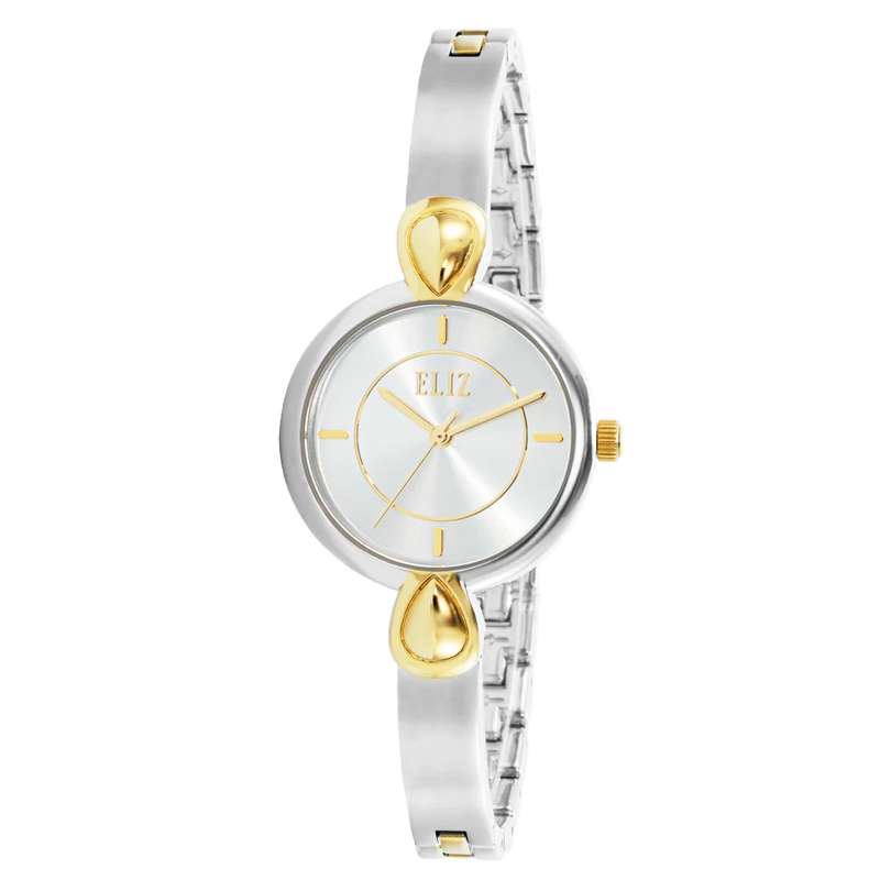 ELIZ ES8829L2TST Metal Case and Bracelet 3-Hands Women"s Watch