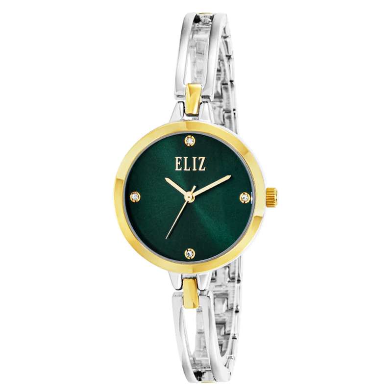 ELIZ ES8830L2TET Metal Case and Bracelet 3-Hands Women"s Watch