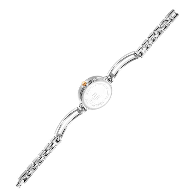 ELIZ ES8830L2UPU Metal Case and Bracelet 3-Hands Women"s Watch