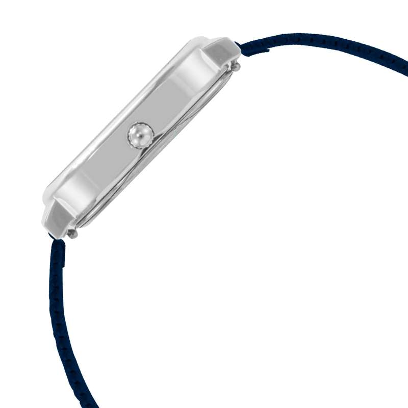 ELIZ ES8833L2SBB SS & Mesh Strap 3-Hands Women"s Watch