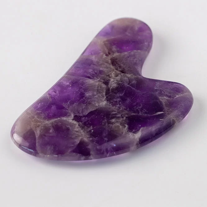 Face Roller & Gua Sha Set Amethyst