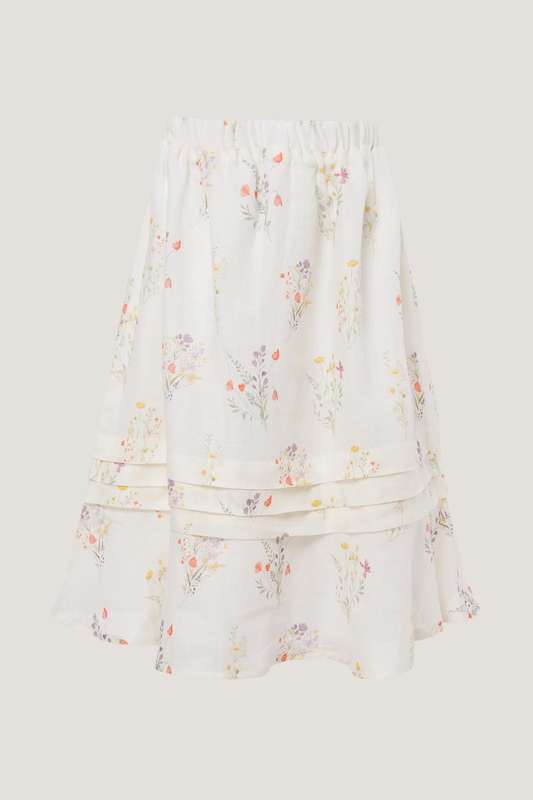 Girls Floral Bouquet Skirt