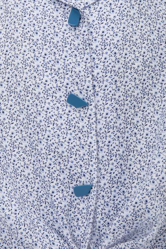 Girls Front Knot Tie With Shorts Set