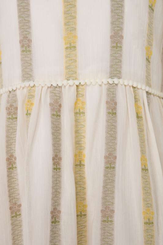 Girls Hendrix Peterpan Collar Ruffle Dress