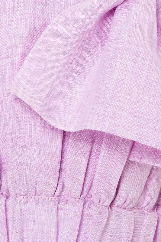 Girls Laven Bow Strap Top