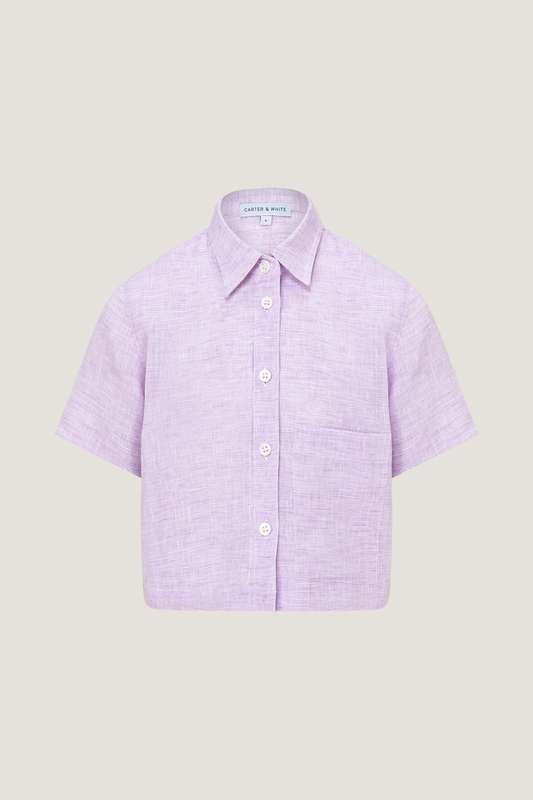 Girls Laven Short Sleeve Pocket Shirt
