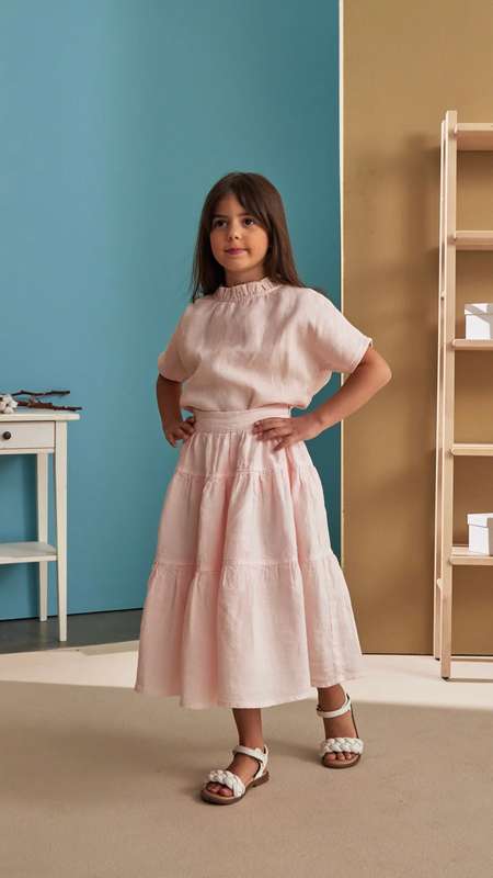 Girls Mid Skirt