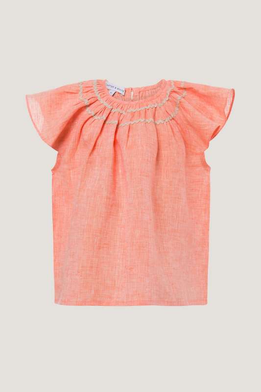 Girls Somo Gathered Top