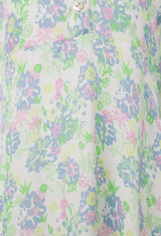 Girls Susan Floral Bunch Detachable Collar Dress