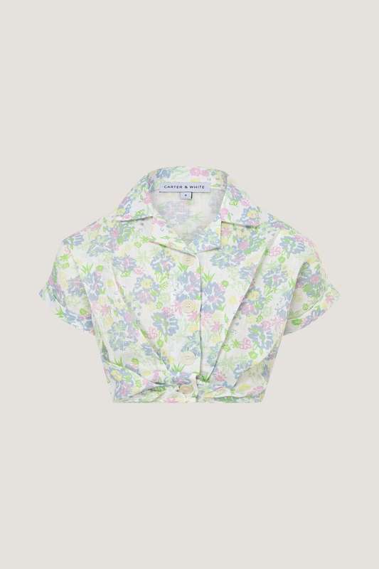 Girls Susan Floral Bunch Top