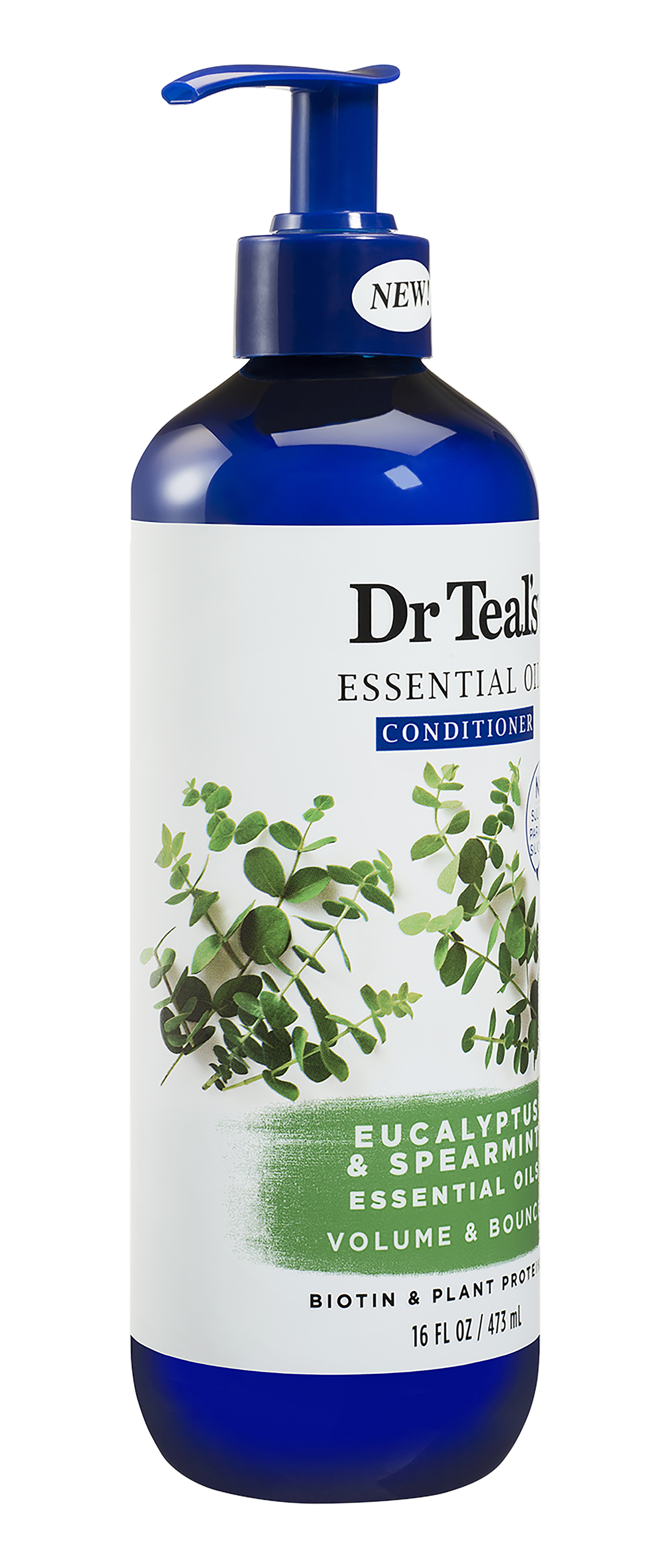 Dr Teal"s Volume & Bounce Essential Oil Shampoo Eucalyptus & Spearmint 473Ml