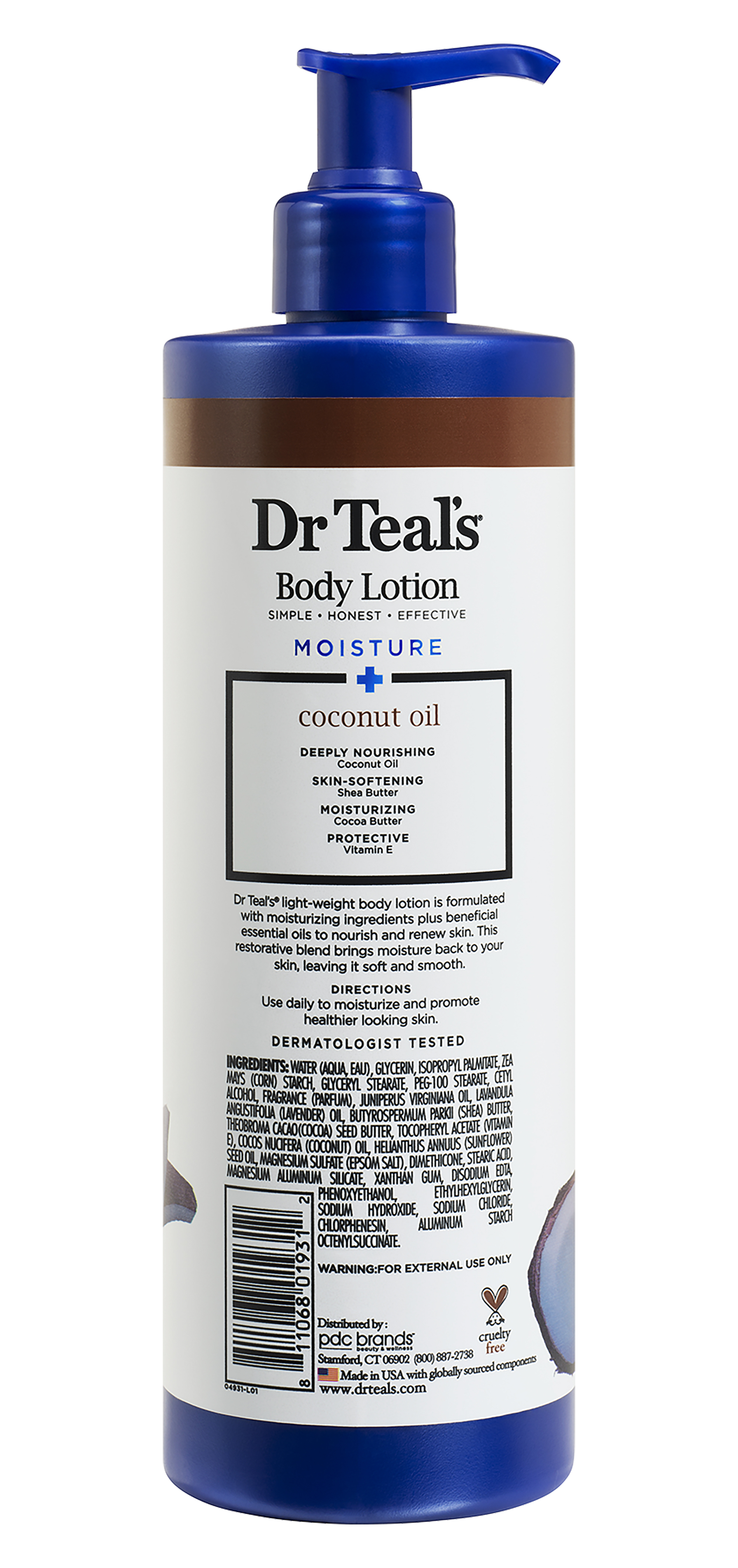 Dr Teals Body Lotion Milk & Honey 532 Ml