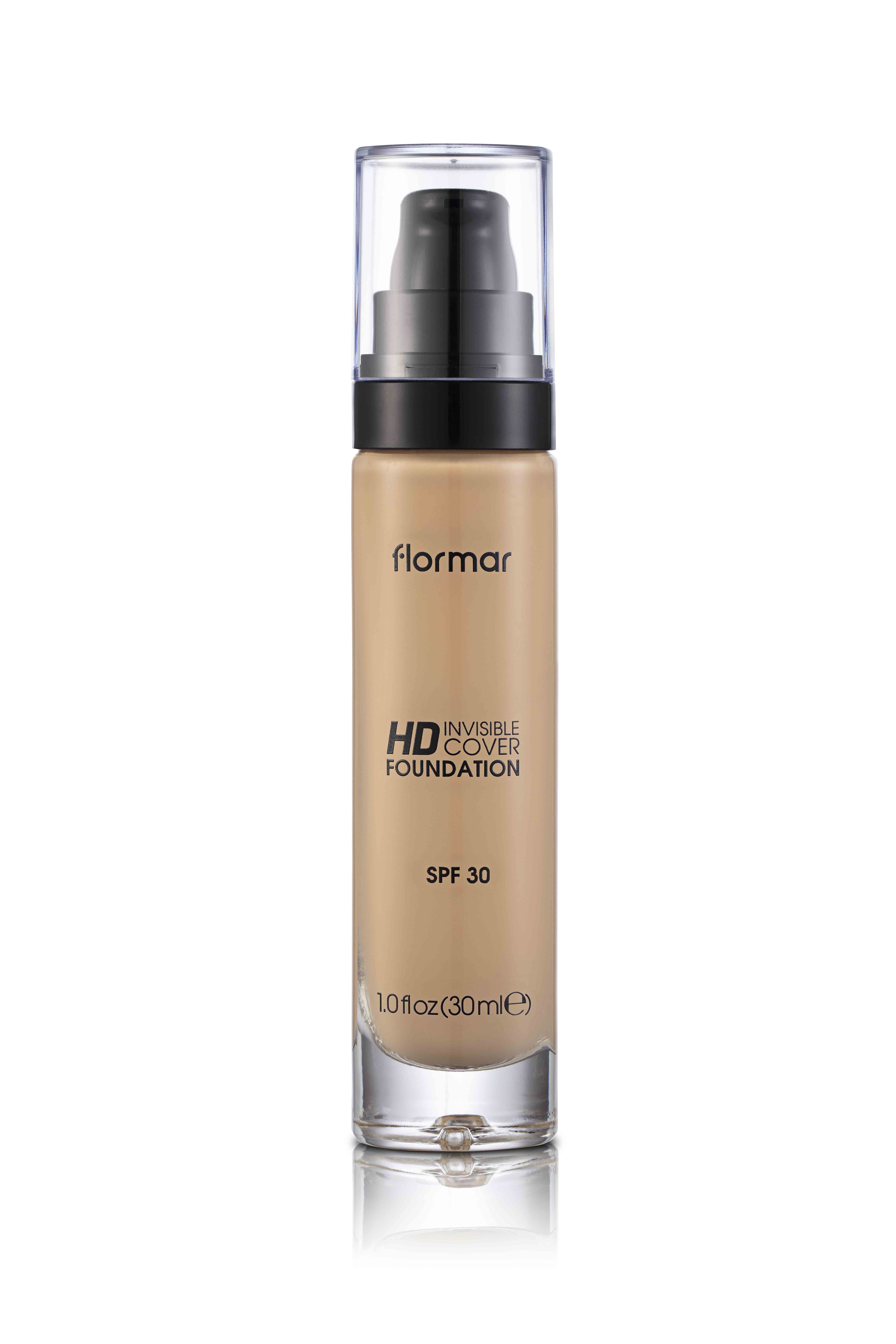 F/M Invisible Cover HD Foundation - 80 Soft Beige