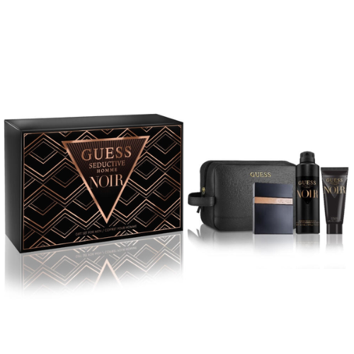 Guess Seductive Noir M EDT 100 ml +Shower Gel 100 ml +Deodorant 225 ml +Pouch Set