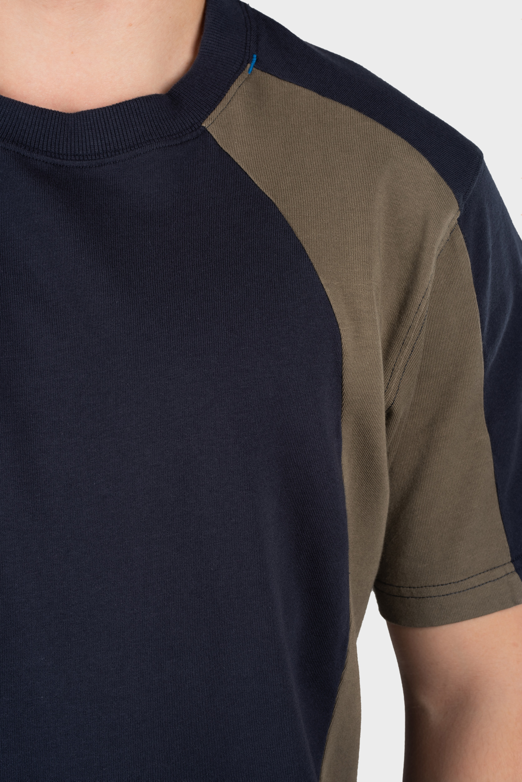 Half Raglan Sleeves T-Shirt