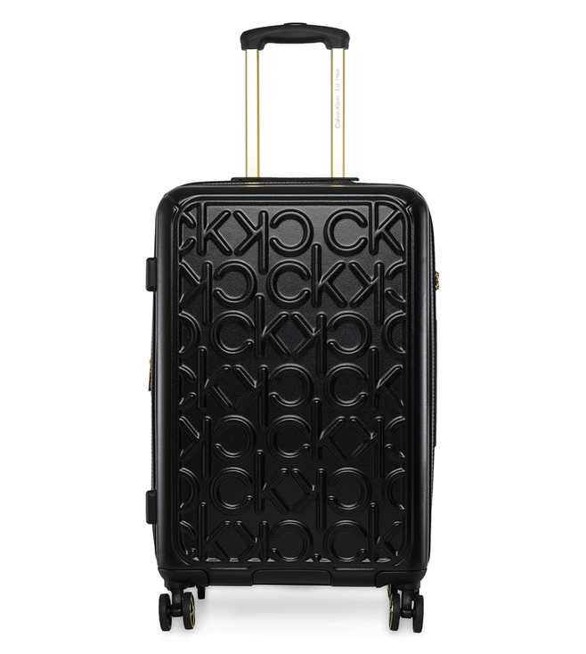 Calvin Klein Big Monogram color Black Large Size Luggage