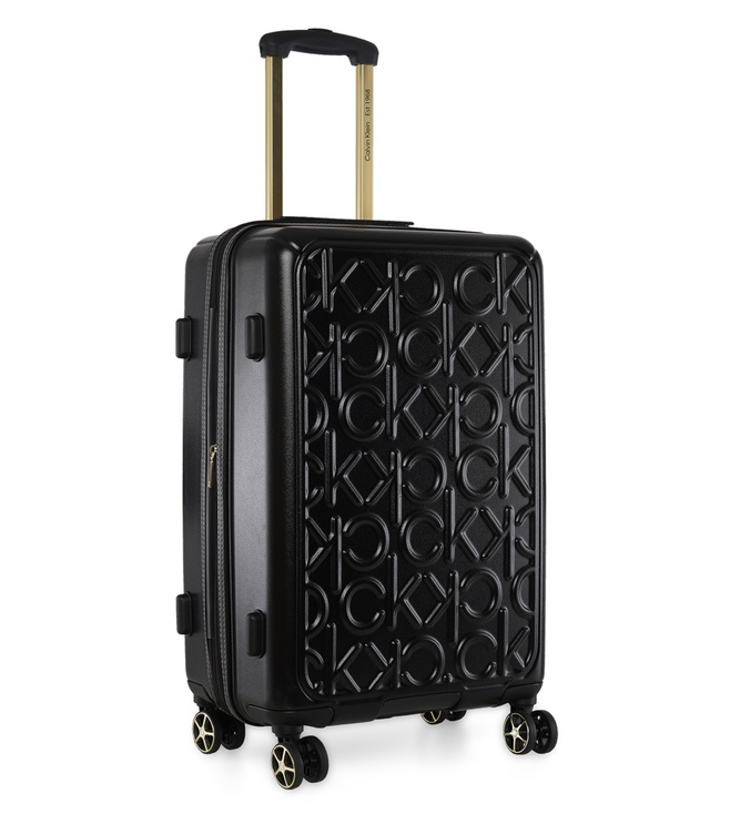Calvin Klein Big Monogram color Black Large Size Luggage