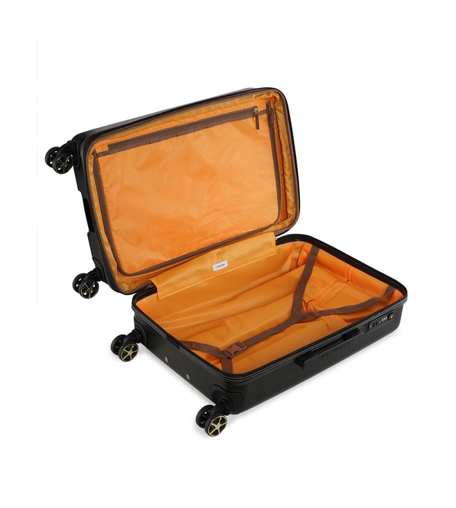 Calvin Klein Big Monogram color Black Large Size Luggage