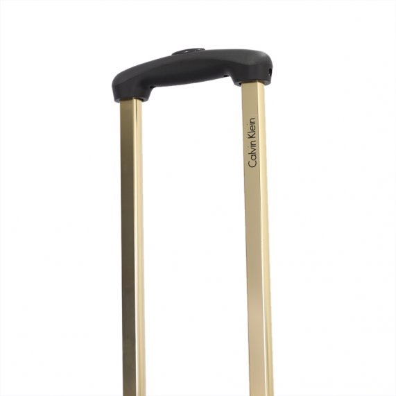 Calvin Klein Monogram HS Luggage Cabin Size Brown color