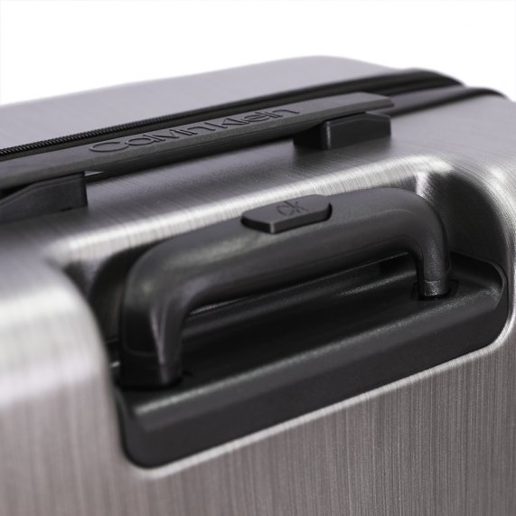 Calvin Klein South Hampton II 5.0 Luggage Large Size Silver color