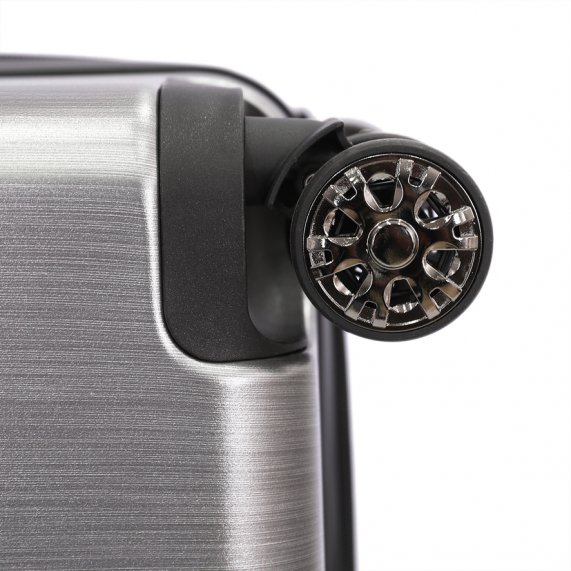 Calvin Klein South Hampton II 5.0 Luggage Large Size Silver color