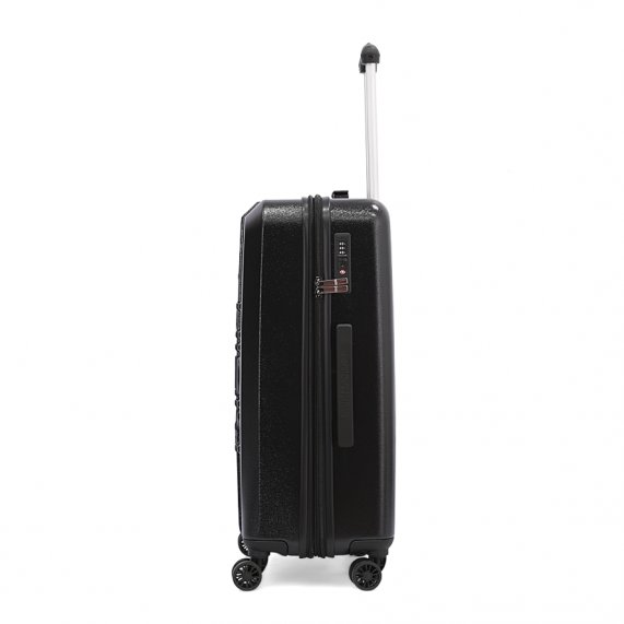 Calvin Klein Overlay Luggage Large Size Black color