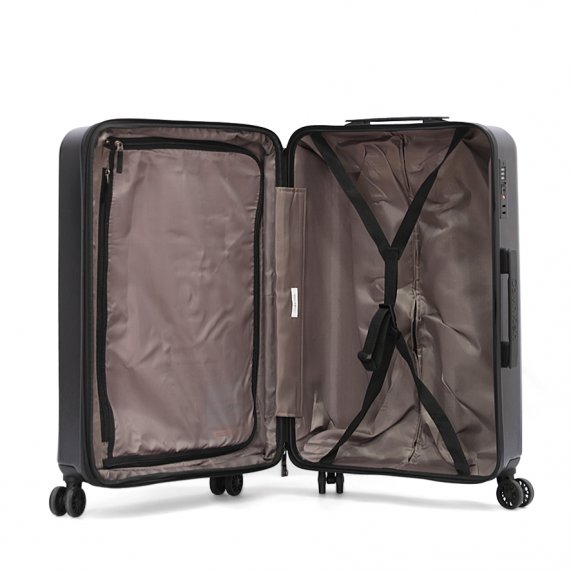 Calvin Klein Overlay Luggage Large Size Black color