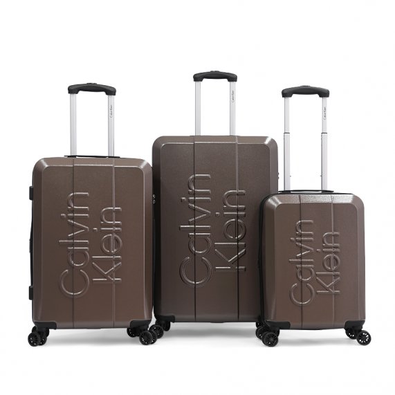Calvin Klein Overlay Luggage Large Size Shadow color