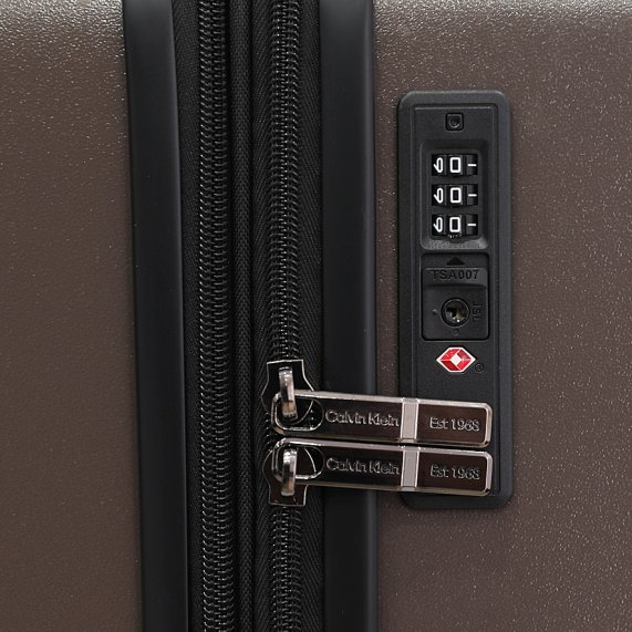 Calvin Klein Overlay Luggage Large Size Shadow color