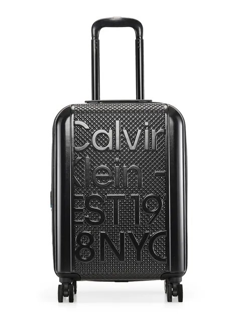 Calvin Klein Est. In NYC Luggage Cabin Size Black color