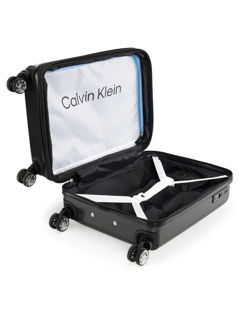 Calvin Klein Est. In NYC Luggage Cabin Size Black color