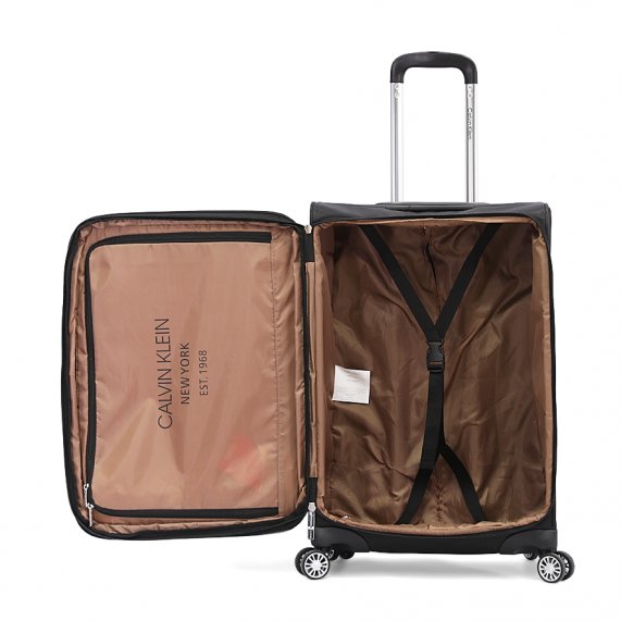 Calvin Klein Gabriana Luggage Large Size Black color