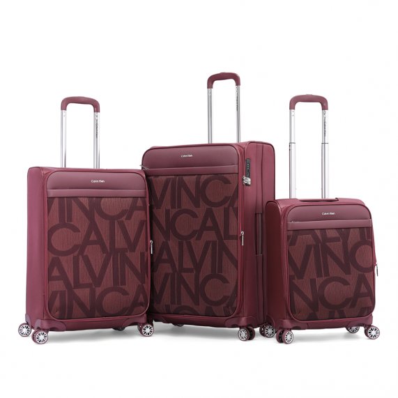 Calvin Klein Gabriana Luggage Large Size Red color