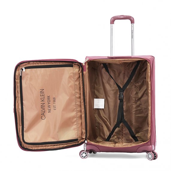 Calvin Klein Gabriana Luggage Large Size Red color