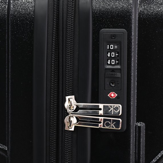 Calvin Klein Insignia Luggage Large Size Black color