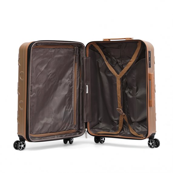 Calvin Klein Insignia Luggage Large Size Mushroom color